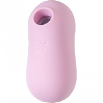 Вакуум-волновой бесконтактный стимулятор клитора SATISFYER Cotton Candy, силикон, фиолетовый