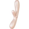 Вибратор SATISFYER Hot Lover с клиторальным стимулятором, серебряный J2018-82-1
